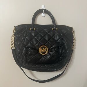 Michael Kors Black Quilted Women's Bag